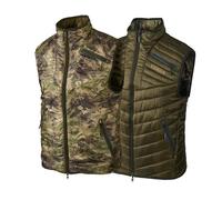 Gilet réversible Härkila Lynx Insulated taille S Vert willow/ camo vert Forest S