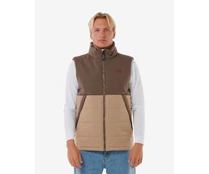 Gilet Rip Curl Ant Series Ridge marron beige - L