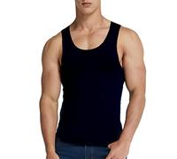 Gilet Running Homme Soie Glacée- Gilet sans Manche sans Couture Séchage Rapide Épaules Larges Couleur Unie Grande Taille Débardeur Comfortable Fitness À L'intérieur Et à L'extérieur D'été Top