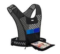 Gilet Running Pour Téléphone Réfléchissant Léger Avec Des Poches | Pack Pectoral Gilet Running Pour Cyclisme En Plein Air, Course , Randonnée, Alpinisme, Jogging, Marche