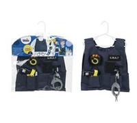 Gilet S.W.A.T. KLEIN 8821 jaune/noir, 5 accessoires Jaune et noir