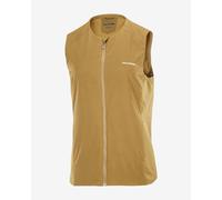 Gilet Salomon Mountain Flex Hybrid marron doré femme - S