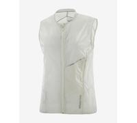Gilet Salomon Sense Aero Wind blanc femme - M