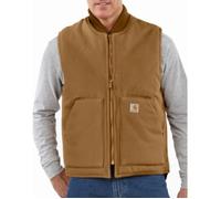 Carhartt Duck Arctic Quilt Lined Gilet, brun, taille XL