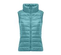 Gilet sans Manche Femme Veste Doudoune Hiver Chaud Kaki Thermique Manteaux Chic Et Elegant Gilets Matelassée Manches Blouson Randonnée Legere Fine
