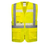 Gilet sans manche haute visibilité Portwest Glowtex Jaune M