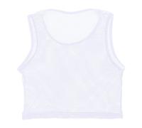 Gilet sans Manche Homme Creux, Crop Top Homme Sexy Col Rond éLastique Grande Taille Débardeur DéContracté Court Musclé Polyvalent Slim Respirante Comfortable Baggy Chic Classiques Haut