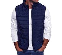 Gilet sans Manche Homme Hiver Chaud ÉPais Manteau Doudoune en Coton Grand Taille Vintage Mode Pas Cher Veste Polaire Blouson
