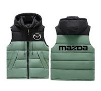 Gilet sans Manche Homme Maz-da, Légère Veste Manteau, Loisirs Outdoor Slim Fit Sélection de Modèles, light(Green,M)