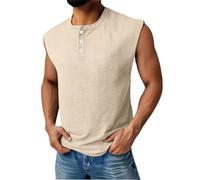 Gilet sans Manche Homme Sport collectif résistant Choc pour Match et compétition(BeigeTTG (XX_l))
