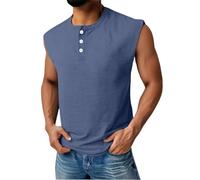 Gilet sans Manche Homme Sport collectif résistant Choc pour Match et compétition(MarineM (m))