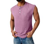 Gilet sans Manche Homme Sport collectif résistant Choc pour Match et compétition(Rose3TG)