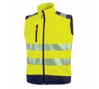 GILET SANS MANCHE REFLECHISSANT DANY Jaune Fluo L S