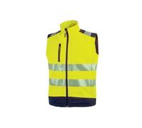 GILET SANS MANCHE REFLECHISSANT DANY Jaune Fluo L XL