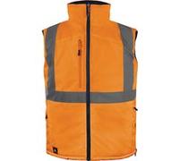 Gilet sans manche réversible HV orange/bleu marine TS DELTA PLUS FIDJ3HVORPT