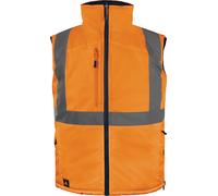 Delta Plus Gilet sans manche Fidji 3 réversible HV orange/bleu marine TXL