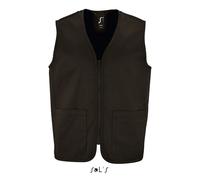 Gilet sans manche Sol's Wallace Noir 3XL