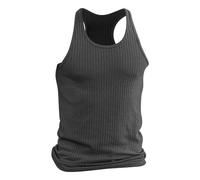Gilet sans Manche Sportif Homme Solide Durable pour Usage fréquent et Sport collectif(Gris foncéTG)