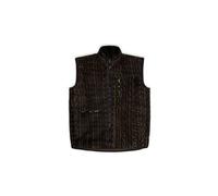 Gilet sans manche unisexe rains heavy fleece wood black monogram