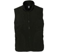 Gilet Sans Manches Bodywarmer Polaire Unisexe - 51000 - Noir