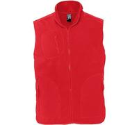 Gilet Sans Manches Bodywarmer Polaire Unisexe - 51000 - Rouge