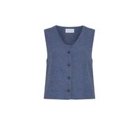 Gilet sans manches col V femme Moss Copenhagen Viana Ginia Bleu M