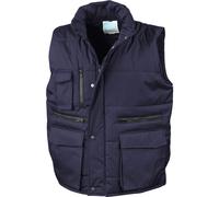 Gilet sans manches de travail matelassé Result Bleu Marine XXL
