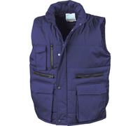 Gilet sans manches de travail matelassé Result Bleu XXL