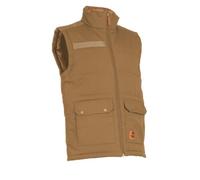 Gilet sans manches de travail NOAH - Camel - NINE WORTHS - 1097
