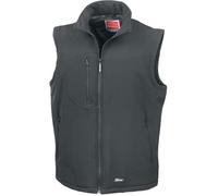 Gilet sans manches de travail softshell Result - Noir XXL