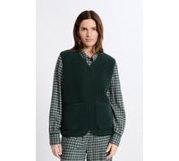 Gilet sans manches effet sherpa - Marilou - M - Emerald - Femme - Etam