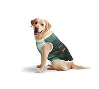 Gilet sans manches en coton pour animaux de compagnie - T-shirt doux et léger, imprimé Little Bridge in The East - Débardeur sans manches pour chiens de taille moyenne et grande