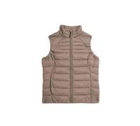 Gilet Sans Manches en Duvet pour Femmes 4F, Brun Clair, Taille L - Élégance et Confort pour Toutes Saisons L