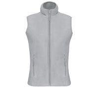 Gilet sans manches en micropolaire pour femme - K906 - gris snow XXXL