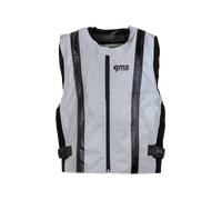 §Gilet sans Manches GMS Lux Gris-Réfléchissant§