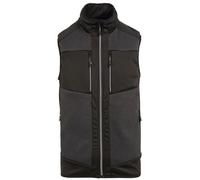 Gilet Sans Manches Hybride Extensible - Homme - Tra914 - Gris Et Noir