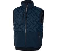 Gilet Sans Manches Hybride Matelassé Acton - Bleu Marine - Taille Xl Delta Plus