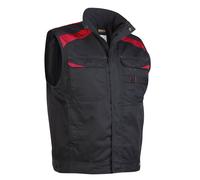 Blakläder 316418009956XL Gilet sans manches industrie Taille XL Noir/Rouge