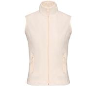 Gilet sans manches micro polaire femme - K906 - beige naturel XS