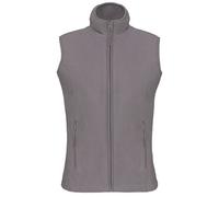 Gilet Sans Manches Micro Polaire Femme - K906 - Gris Convoy