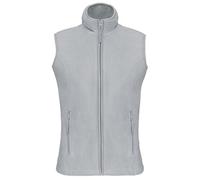 Gilet Sans Manches Micro Polaire Femme - K906 - Gris Snow