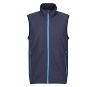 Gilet Sans Manches Polaire - Homme - Trf695 - Bleu Marine Et Bleu Clair