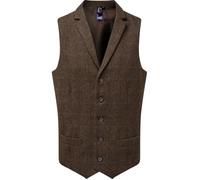 Gilet sans manches - PREMIER - PR625 - Marron - Col classique - 2 poches avant M