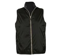 Gilet Sans Manches Réversible Imperméable Doublé 44001 - Noir - Unisexe