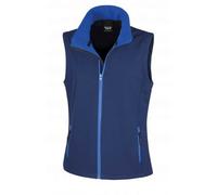 Gilet sans manches softshell femme Result Navy / Royal S