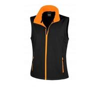 Gilet sans manches softshell femme Result - Noir / Orange L