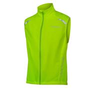 Endura Gilet Hummvee sans manches - coupe-vent déperlant - Jaune fluo L Homme