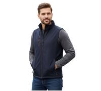 Gilet Softshell Homme Sans Manches en Polyester Recy leu XL
