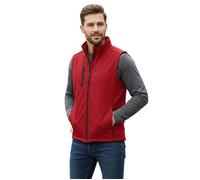 Gilet Softshell Homme Sans Manches en Polyester Recyclé - Rouge XL