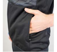 Gilet softshell hybride RaidLight Sorona - noir - taille S pour homme - idéal pour le trail hivernal S